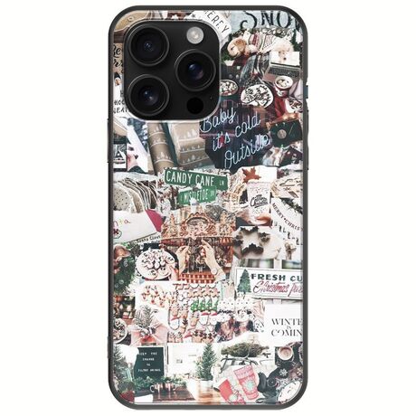 Baby Its Cold Outside iPhone 16 Pro Max Black TPU (Μαύρη Σιλικόνη)