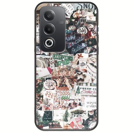 Baby Its Cold Outside Oppo A80 5G Black TPU (Μαύρη Σιλικόνη)