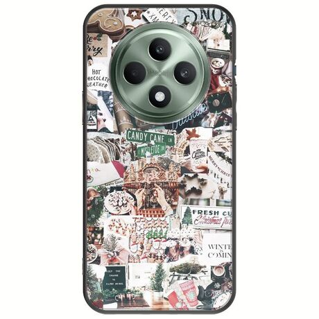 Baby Its Cold Outside Oppo Reno 12 F 5G Black TPU (Μαύρη Σιλικόνη)