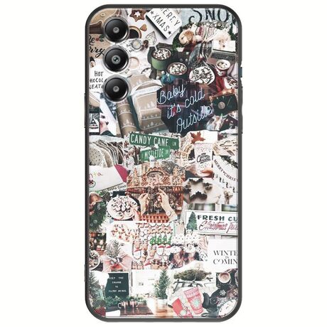 Baby Its Cold Outside Samsung Galaxy A16 4G / 5G Black TPU (Μαύρη Σιλικόνη)