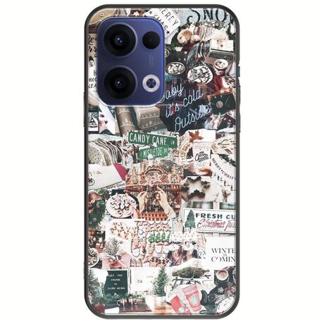 Baby Its Cold Outside Oppo Reno 13 5G Black TPU (Μαύρη Σιλικόνη)