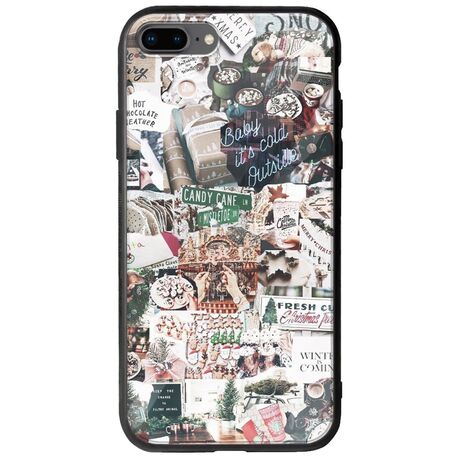 Baby Its Cold Outside iPhone 8 Plus Groove TPU (Tempered Glass και TPU)