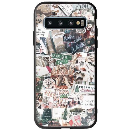 Baby Its Cold Outside Samsung Galaxy S10 Plus Groove TPU (Tempered Glass και TPU)