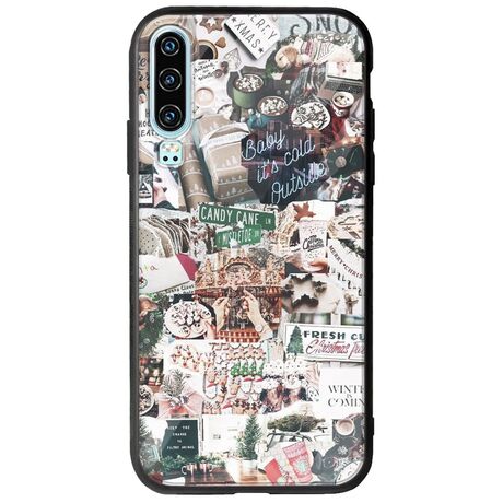 Baby Its Cold Outside Huawei P30 Groove TPU (Tempered Glass και TPU)