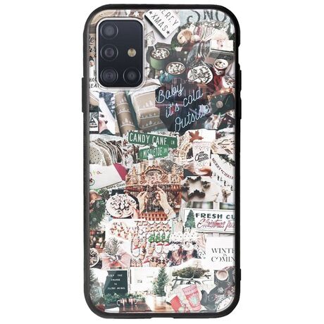Baby Its Cold Outside Samsung Galaxy A51 Groove TPU (Tempered Glass και TPU)