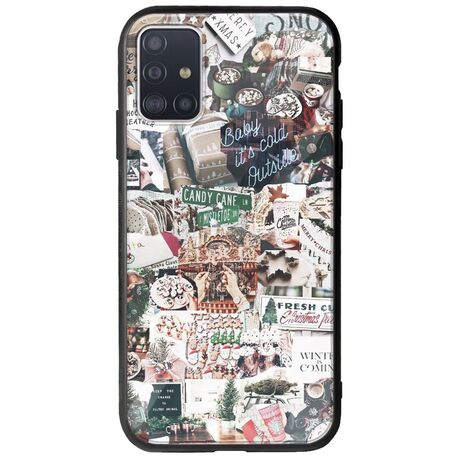 Baby Its Cold Outside Samsung Galaxy A71 Groove TPU (Tempered Glass και TPU)