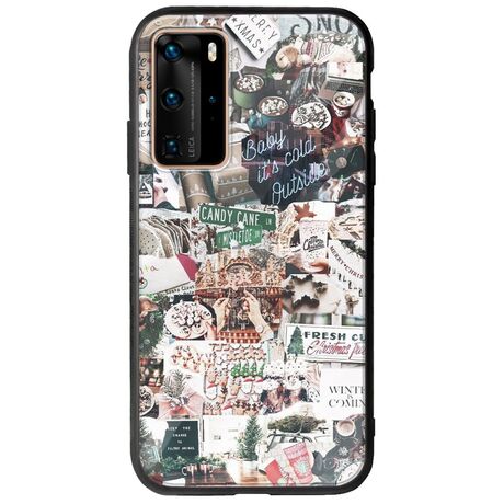 Baby Its Cold Outside Huawei P40 Pro Groove TPU (Tempered Glass και TPU)