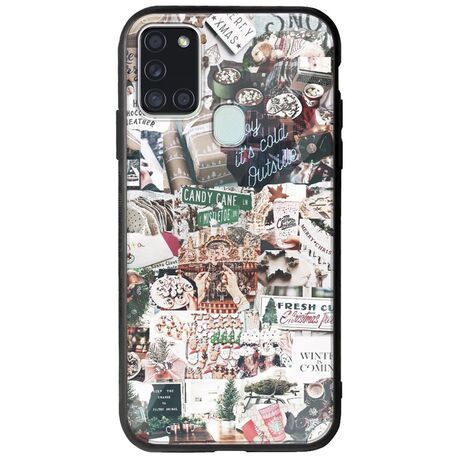 Baby Its Cold Outside Samsung Galaxy A21s Groove TPU (Tempered Glass και TPU)