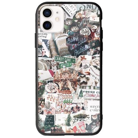 Baby Its Cold Outside iPhone 12 Groove TPU (Tempered Glass και TPU)