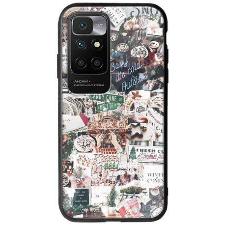 Baby Its Cold Outside Xiaomi Redmi 10 Groove TPU (Tempered Glass και TPU)