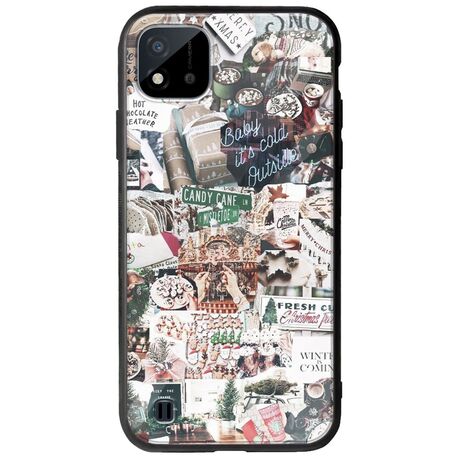 Baby Its Cold Outside Realme C11 2021 Groove TPU (Tempered Glass και TPU)