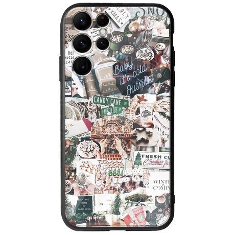 Baby Its Cold Outside Samsung Galaxy S22 Ultra Groove TPU (Tempered Glass και TPU)