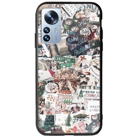 Baby Its Cold Outside Xiaomi 12 Pro Groove TPU (Tempered Glass και TPU)