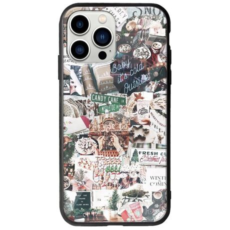 Baby Its Cold Outside iPhone 14 Pro Groove TPU (Tempered Glass και TPU)