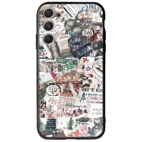 Baby Its Cold Outside Samsung Galaxy A34 5G Groove TPU (Tempered Glass και TPU)