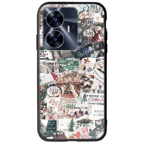 Baby Its Cold Outside Realme C55 Groove TPU (Tempered Glass και TPU)