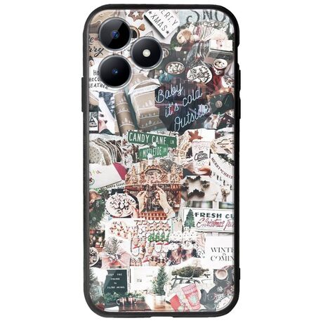 Baby Its Cold Outside Realme C53 Groove TPU (Tempered Glass και TPU)