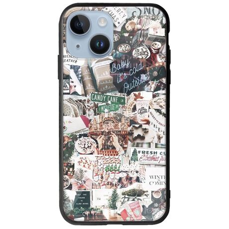 Baby Its Cold Outside iPhone 15 Groove TPU (Tempered Glass και TPU)