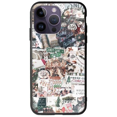 Baby Its Cold Outside iPhone 15 Pro Groove TPU (Tempered Glass και TPU)