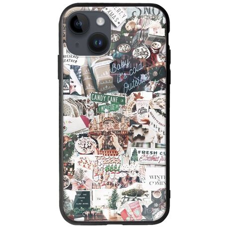 Baby Its Cold Outside iPhone 15 Plus Groove TPU (Tempered Glass και TPU)