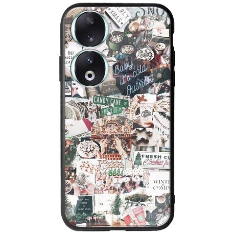 Baby Its Cold Outside Honor 90 5G Groove TPU (Tempered Glass και TPU)