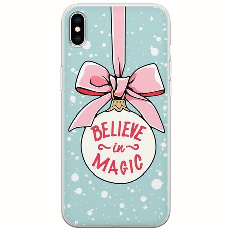 Believe In Magic iPhone X / XS Flexible TPU (Διάφανη Σιλικόνη)