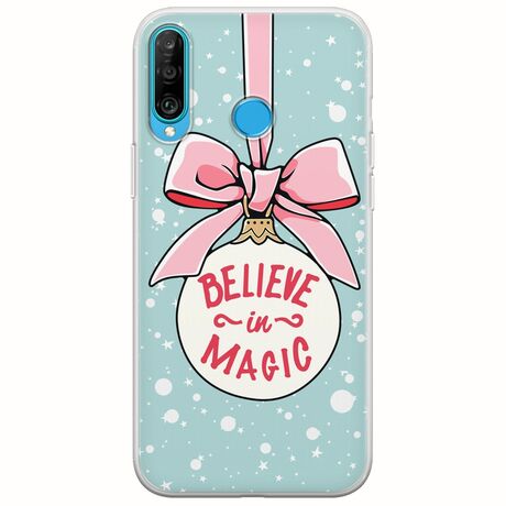 Believe In Magic Huawei P30 Lite Flexible TPU (Διάφανη Σιλικόνη)