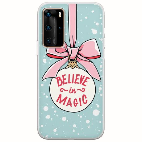 Believe In Magic Huawei P40 Pro Flexible TPU (Διάφανη Σιλικόνη)