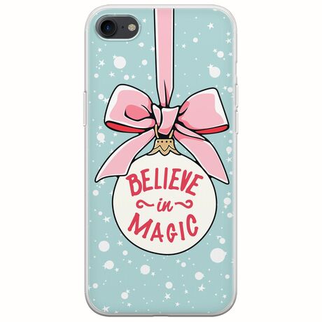 Believe In Magic iPhone SE 2020 Flexible TPU (Διάφανη Σιλικόνη)