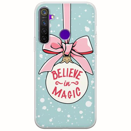 Believe In Magic Realme 5 Pro Flexible TPU (Διάφανη Σιλικόνη)
