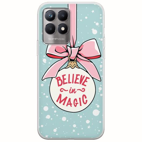 Believe In Magic Realme 8i Flexible TPU (Διάφανη Σιλικόνη)