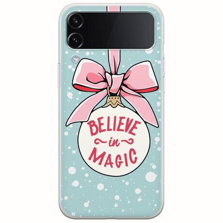 Believe In Magic Samsung Galaxy Z Flip 4 5G Flexible TPU (Διάφανη Σιλικόνη)