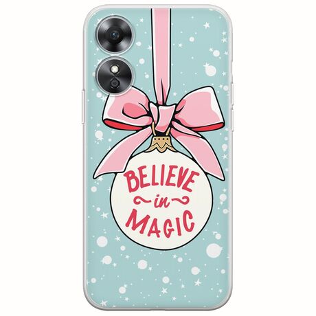 Believe In Magic Oppo A17 Flexible TPU (Διάφανη Σιλικόνη)