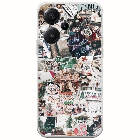 Baby Its Cold Outside Xiaomi Redmi Note 13 Pro Plus 5G Flexible TPU (Διάφανη Σιλικόνη)