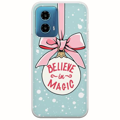 Believe In Magic Motorola Moto G34 5G Flexible TPU (Διάφανη Σιλικόνη)