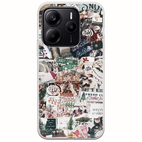 Baby Its Cold Outside Xiaomi Redmi Note 14 5G Flexible TPU (Διάφανη Σιλικόνη)