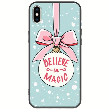 Believe In Magic iPhone XS Max Black TPU (Μαύρη Σιλικόνη)