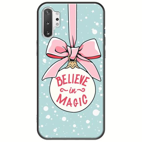 Believe In Magic Samsung Galaxy Note 10 Plus Black TPU (Μαύρη Σιλικόνη)