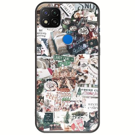 Baby Its Cold Outside Xiaomi Redmi 9C Black TPU (Μαύρη Σιλικόνη)