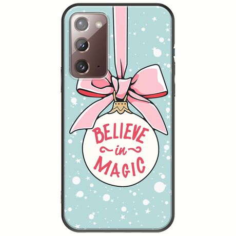 Believe In Magic Samsung Galaxy Note 20 Black TPU (Μαύρη Σιλικόνη)