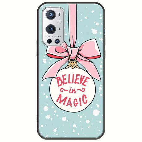 Believe In Magic OnePlus 9 Pro Black TPU (Μαύρη Σιλικόνη)