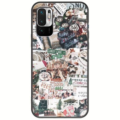 Baby Its Cold Outside Xiaomi Redmi Note 10 5G Black TPU (Μαύρη Σιλικόνη)