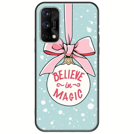 Believe In Magic Realme 7 5G Black TPU (Μαύρη Σιλικόνη)