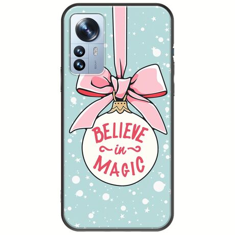 Believe In Magic Xiaomi 12 Pro Black TPU (Μαύρη Σιλικόνη)
