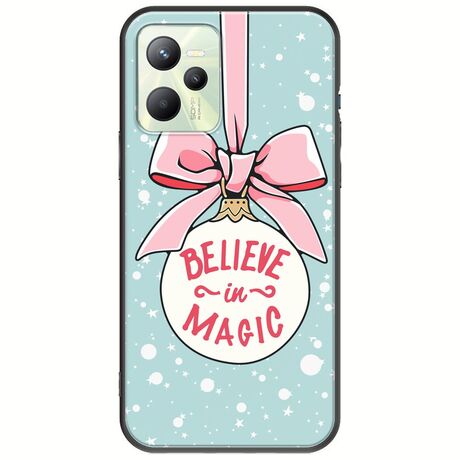 Believe In Magic Realme C35 Black TPU (Μαύρη Σιλικόνη)