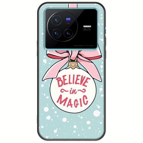 Believe In Magic Vivo X80 Black TPU (Μαύρη Σιλικόνη)