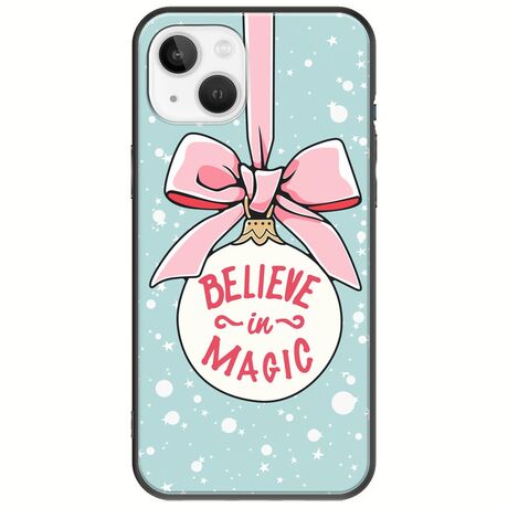 Believe In Magic iPhone 14 Black TPU (Μαύρη Σιλικόνη)