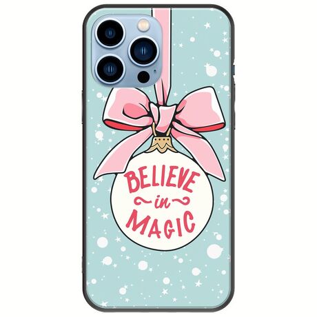 Believe In Magic iPhone 14 Pro Max Black TPU (Μαύρη Σιλικόνη)