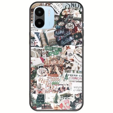 Baby Its Cold Outside Xiaomi Redmi A1 Black TPU (Μαύρη Σιλικόνη)