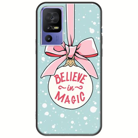 Believe In Magic TCL 40 SE Black TPU (Μαύρη Σιλικόνη)